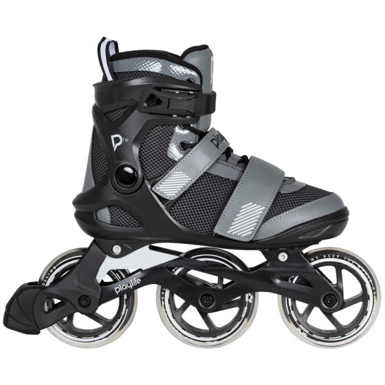 Playlife GT 110 Fitness Inlineskates Zwart grijs maat 38