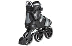 Playlife gt 110 fitness inlineskates zwart grijs maat 42