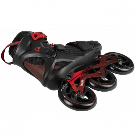 Playlife GT Black 110 inlineskates heren zwart rood maat 37