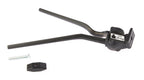 Pletscher esge standaard 2-been twin 28“ l290mm, zwart
