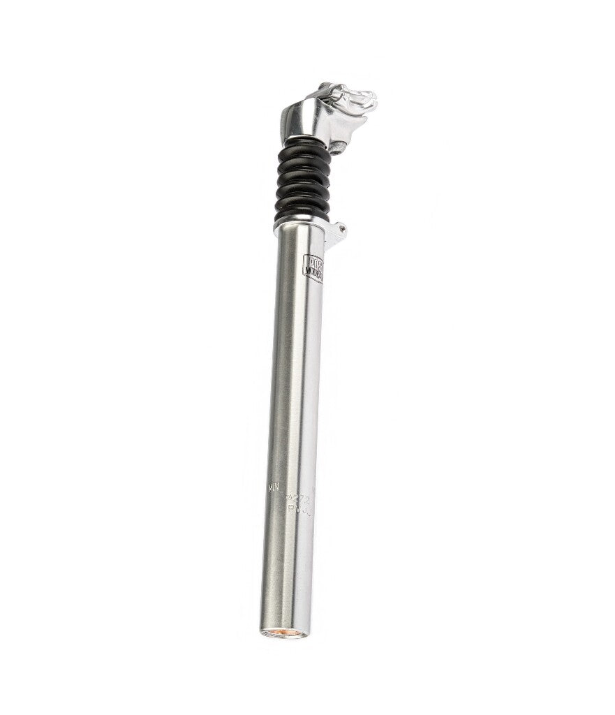 Suspension de tige de selle ATB argent 27.2 alu