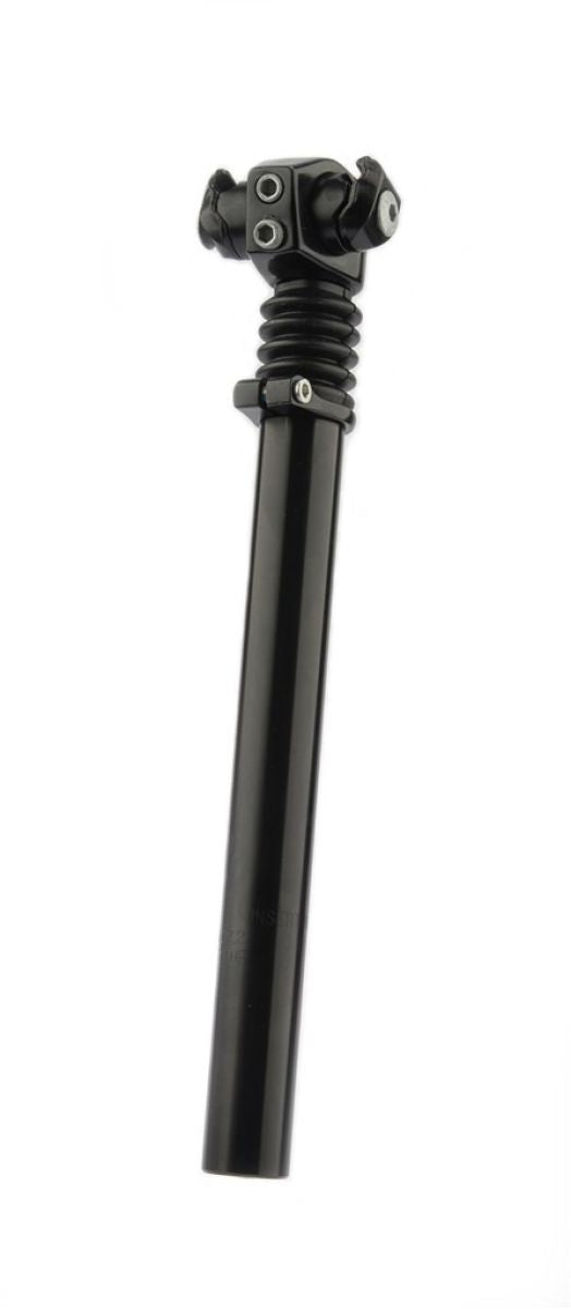 Post Moderne - Post Moderne zadelpen verend pm-207 350/27.2 glans-zwart