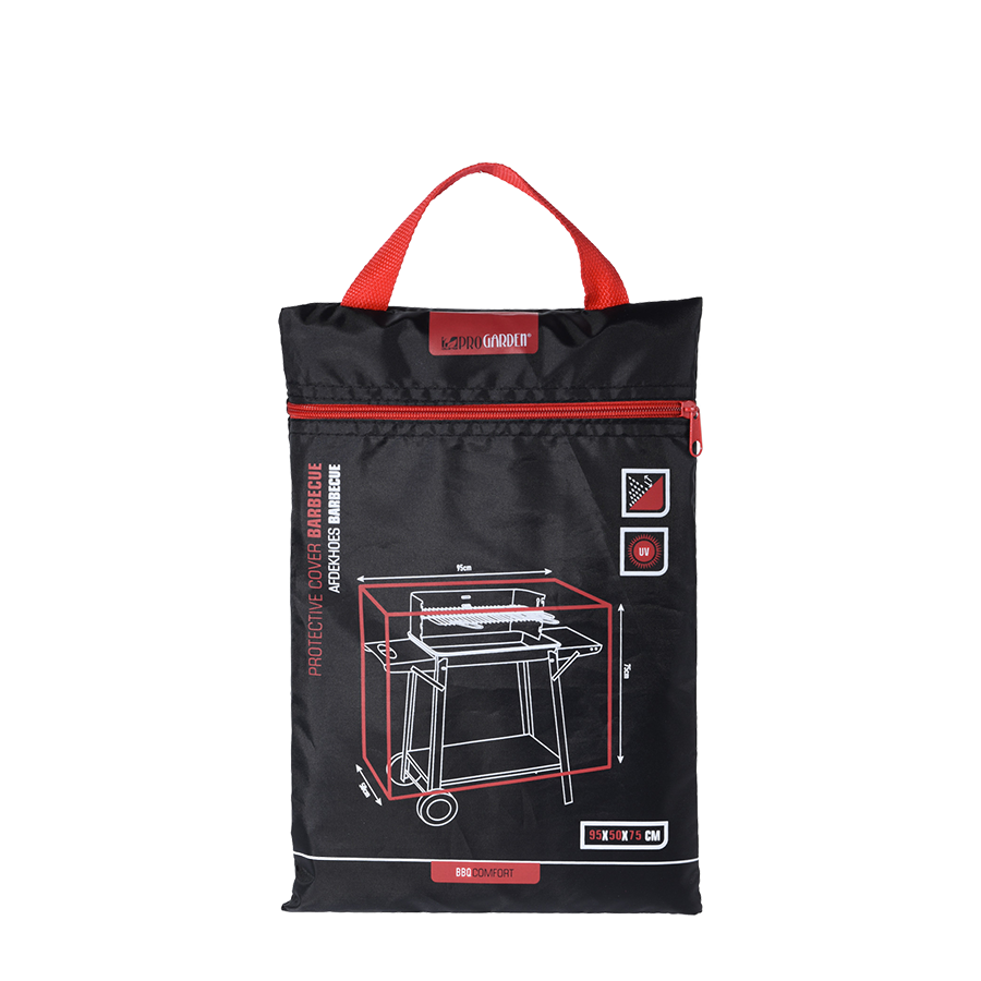 Pro garden afdekhoes barbecue luxe 95x50x75cm
