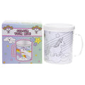 Duckiez kleur je eigen beker eenhoorn 10 cm | 36 stuks