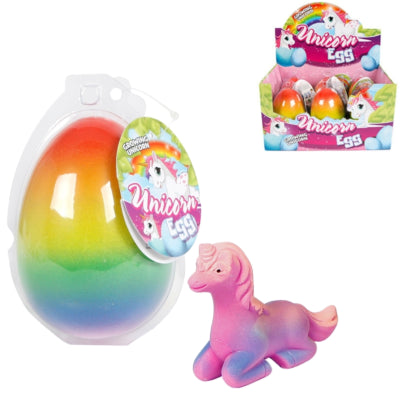 Unicorn xl egg verassingsei 11 cm 3 assorti | 12 stuks