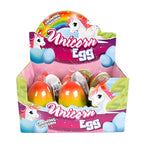 Unicorn xl egg verassingsei 11 cm 3 assorti | 12 stuks
