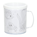 Kleur je eigen beker zeedieren 250 ml | 36 stuks