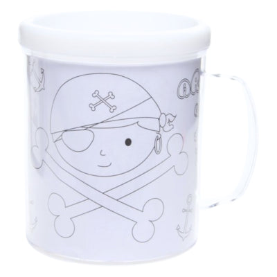 Duckiez kleur je eigen beker voetbal 250 ml | 24 stuks
