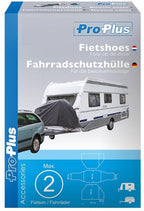 ProPlus Fietshoes XL - Donkergrijs, Waterafstotend Polyester, 187x103x125cm