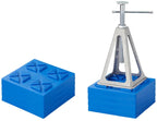 Proplus Onderlegplaten stapelbaar max. 1250 kg blauw 4 stuks