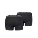 Puma Basic Boxershort Heren (Pack of 2) Zwart maat M