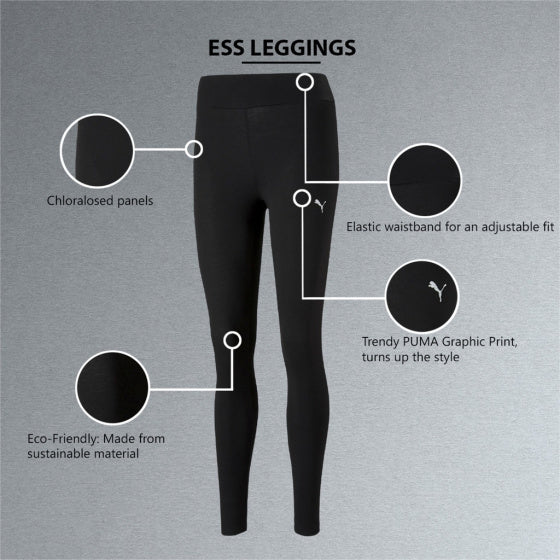 Puma ESS SportLegging Dames Zwart maat XL