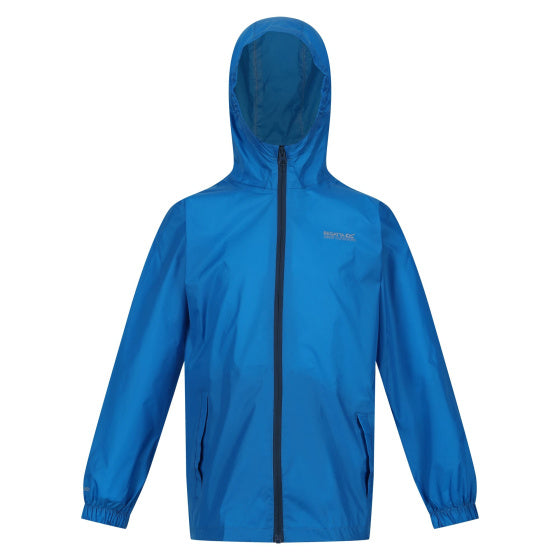 Regatta Pack It III regenjas jongens blauw maat 11-12 jaar