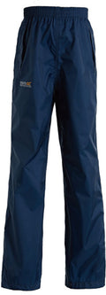 Regatta Regenbroek Pack It junior donkerblauw maat 11-12 jaar