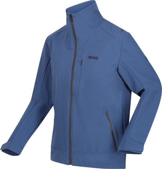 Regatta Overmoor softshelljas heren blauw maat 3XL