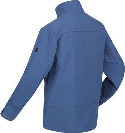 Regatta Overmoor softshelljas heren blauw maat 3XL