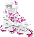 Roces – compy 8.0 – inline skates – meisjes – verstelbaar comfort fit – maat 26-29