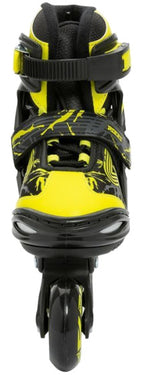 Roces Inline skates Jokey 3.0 softboot 82A zwart geel maat 34-37