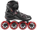 Roces Inlineskates Gymnasium M-2.0 90 mm 82A zwart rood