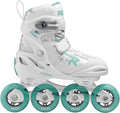 Roces Moody Tif inlineskates wit mintgroen maat 36-40