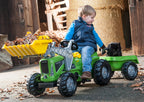 Rolly toys Traptractor RollyKiddy Futura junior groen zwart