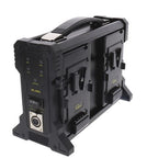Rolux acculader rl-4ks voor 4 x v-mount accu
