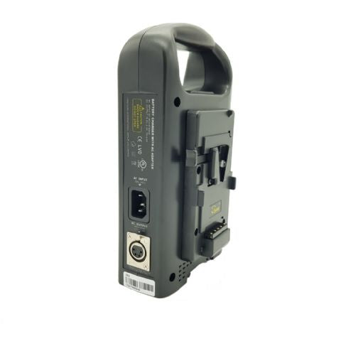 Rolux dubbele acculader rl-2ks voor v-mount accu