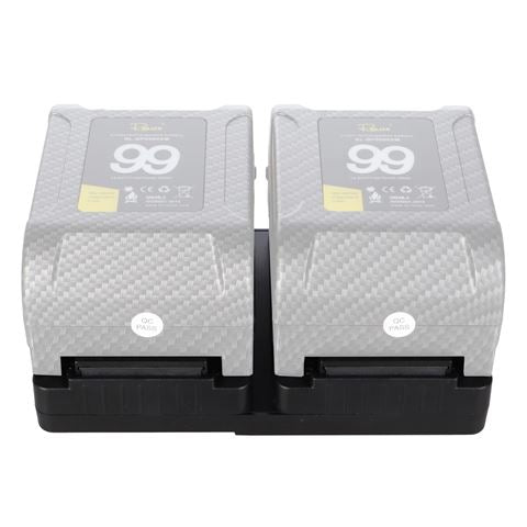 Rolux duo mini v-mount battery plate rl-ac16s