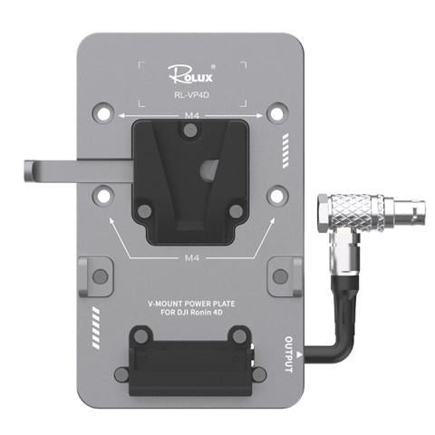 Rolux v-mount battery plate rl-vp4d voor dji ronin 4d