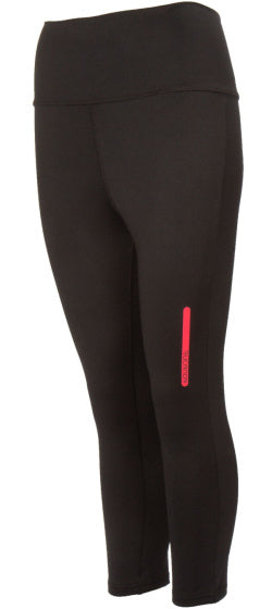 Rucanor Danila capri hardloopbroek dames zwart maat XXXL