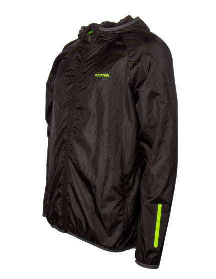 Rucanor Dylan running jacket heren zwart maat M