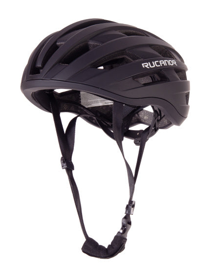 Rucanor grav fietshelm mtb en e-bike verstelbaar zwart maat 58-61 cm (l)