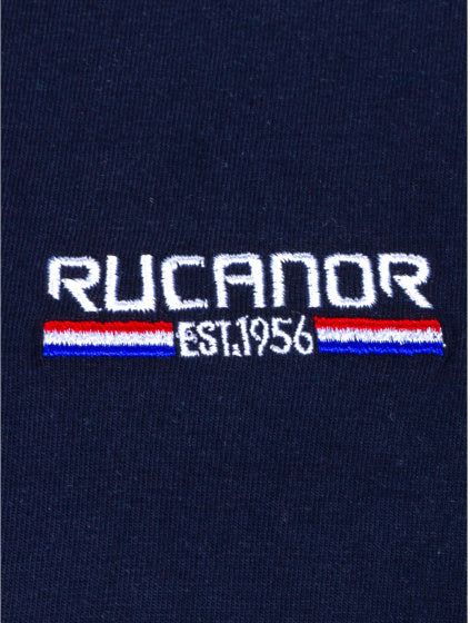 Rucanor Raffi basic shirt ronde hals heren donkerblauw maat XL