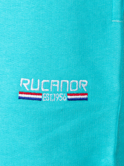 Rucanor Senna sweatpants cuff unbrushed heren aqua maat S