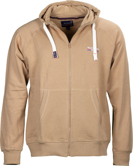 Rucanor Sky sweatvest hooded unbrushed heren beige maat XL