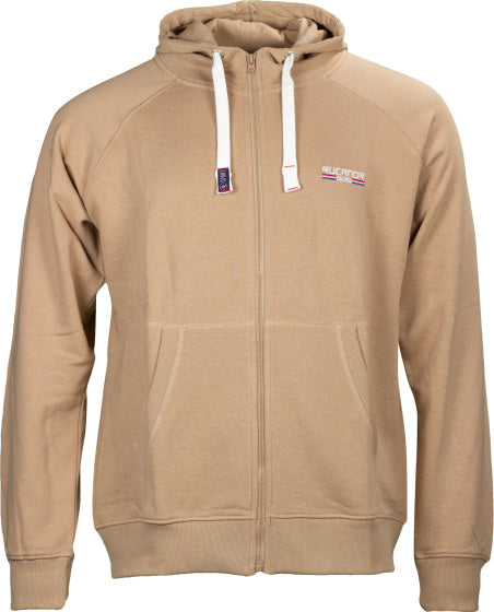 Rucanor Sky sweatvest hooded unbrushed heren beige maat L