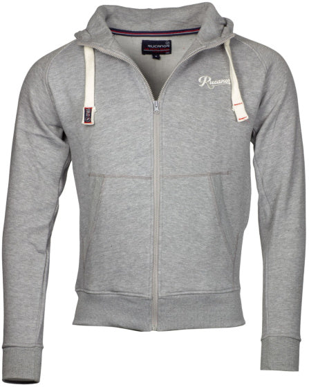 Rucanor Sky sweatvest hoodie heren grijs maat XL