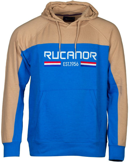 Rucanor Trevor sweater hoodie heren blauw beige maat XXL