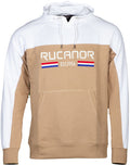 Rucanor Trevor sweater hoodie heren wit beige maat XL