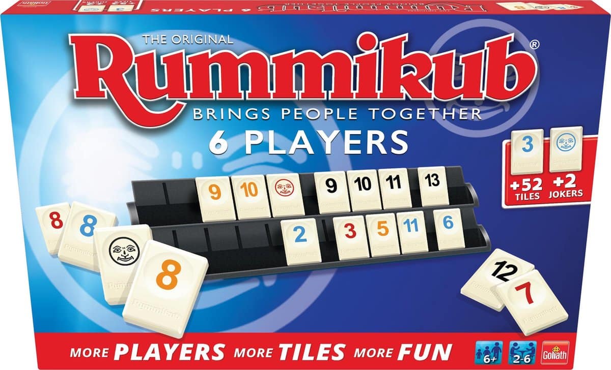 Goliath - Goliath rummikub the original voor 6 spelers
