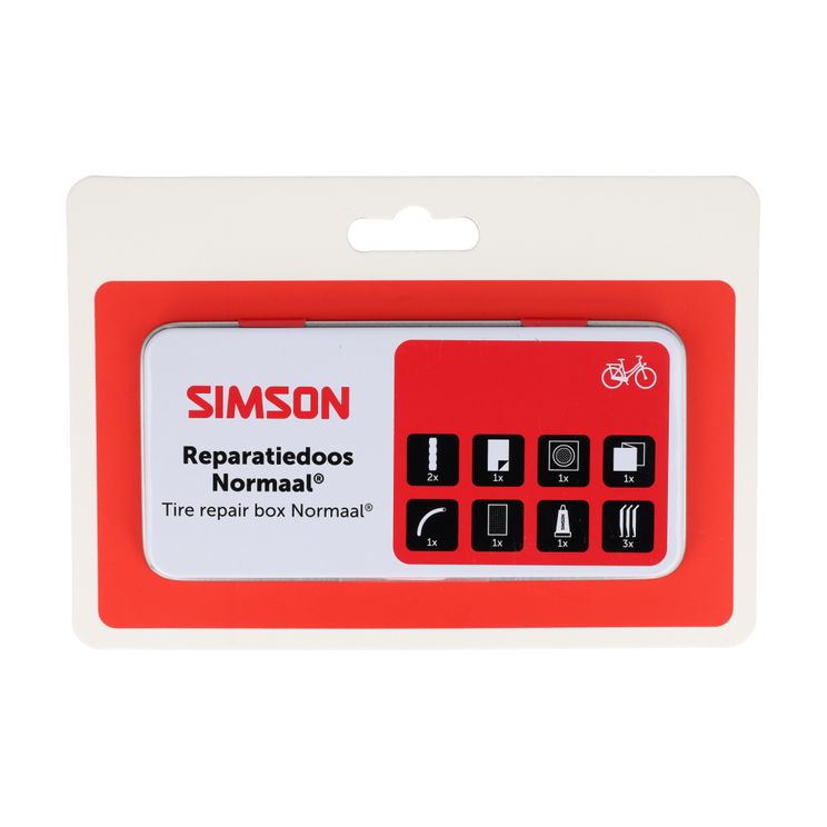 Simson - reparatiedoos normaal op kaart