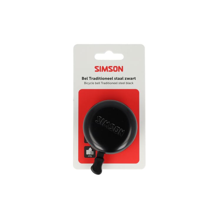 Simson - bel traditioneel zwart staal