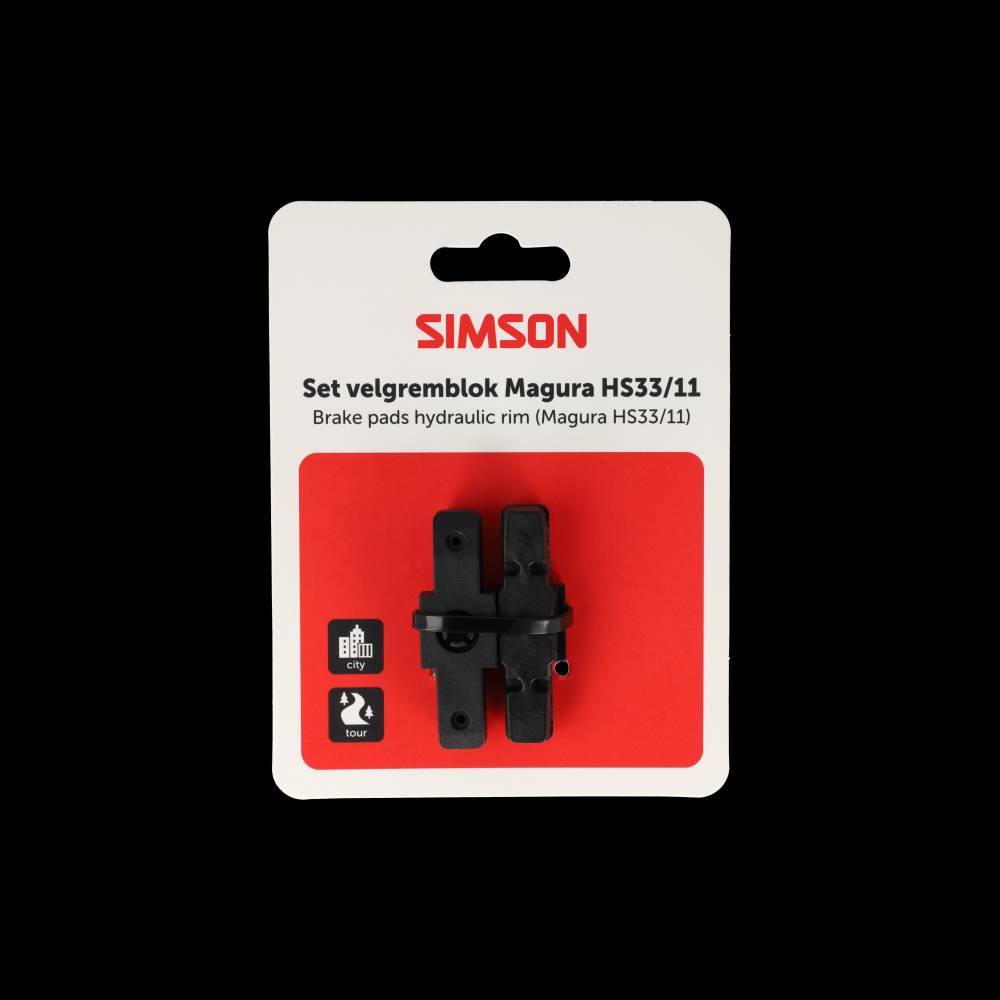 Simson - remblokken magura hydraulische velgrem hs33/hs11