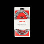 Simson remkabelset compleet universeel grijs rvs