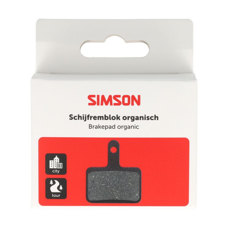 Simson - schijfremblokken organisch tektro