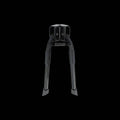 Simson - dubbele standaard hopper 26 inch-28 inch vast zwart