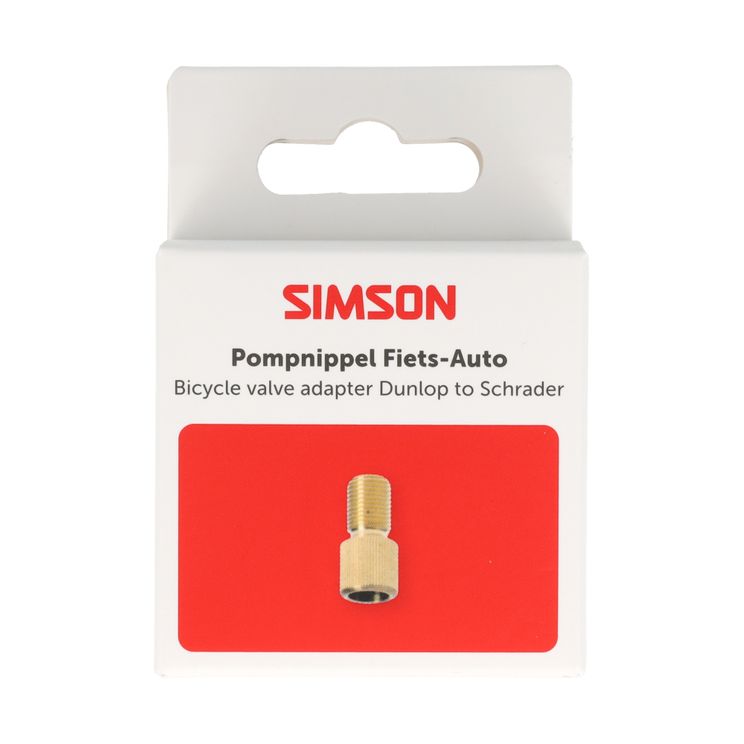 Simson - pompnippel fiets/auto