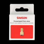 Simson pompnippel fiets auto