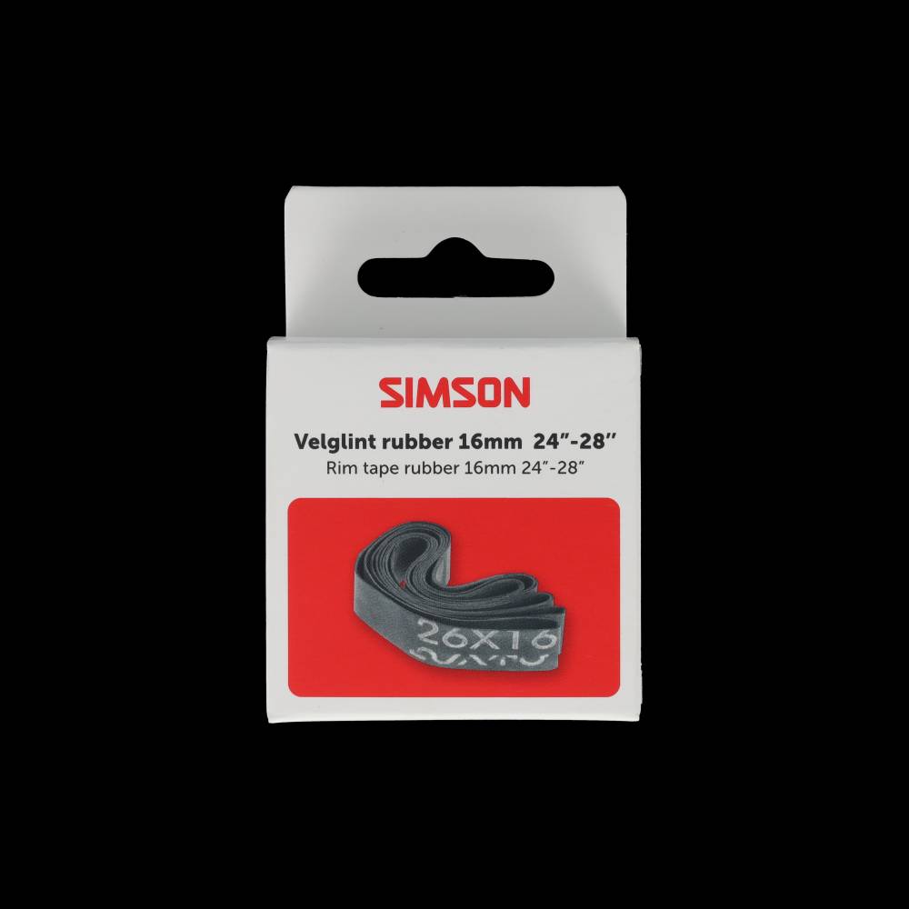Simson - velglintrubber 24"-28'' 16mm breed