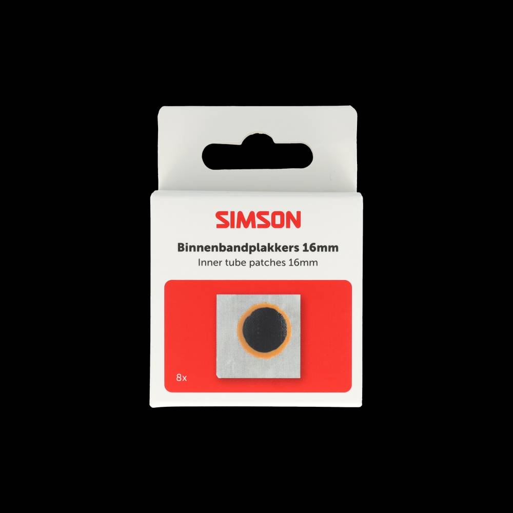 Simson - binnenbandpleisters 16mm 8st